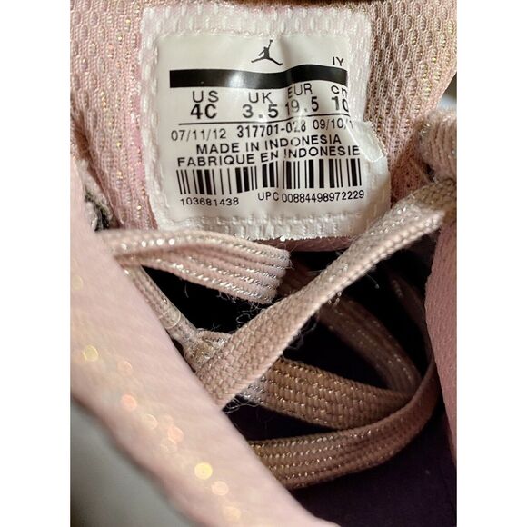 Air Jordan Spizike Toddlers Td Cool Grey/liquid 317701-028 Spike Lee Size 4c - Picture 8 of 10